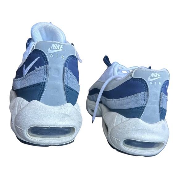 Nike Air Max 95 Recraft GS White Blue Gray CJ3906 403 Shoe Mens 6 & 7.5 Women - Picture 2 of 9